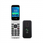 Téléphone mobile 6880 4G avec touches parlantes - noir/blanc