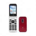 Mobiele telefoon 7030 4G WhatsApp & Facebook - rood/wit