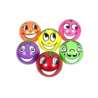 Ballen met fruitige gezichtjes - Set van 6 / Lot de 6 ballons fruits