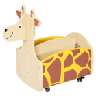 Boekenkast op wieltjes - Giraffe - Kinderdagverblijf - Basisschool