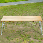 Table d'extérieur 120 cm, pliable