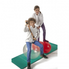 Opti Ball - Doorzichtig - Ergonomische zitbal - Oefenbal - Therapiebal