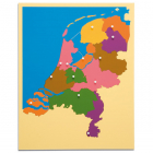 Inlegkaart Nederland