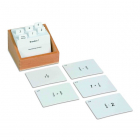 Kistje met opdrachten voor breukenmateriaal - Set 1