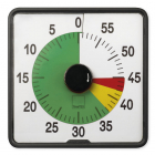 TimeTEX Timer "Countdown" L, 20x20 cm avec disque feu tricolore
