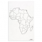 Werkbladen Afrika, staatkundig, 50 vel