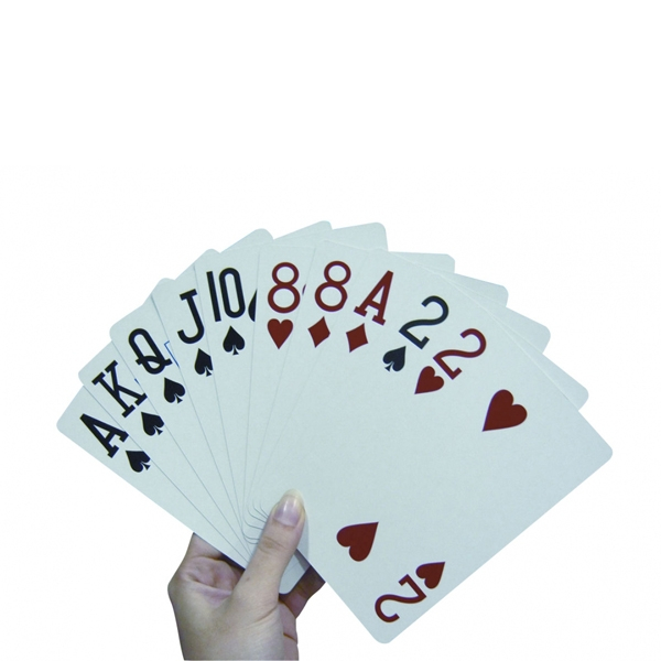 Afdaling Succesvol Prelude Speelkaarten - Groot logo - Extra groot - 10 x 15 cm. – Senso-Care