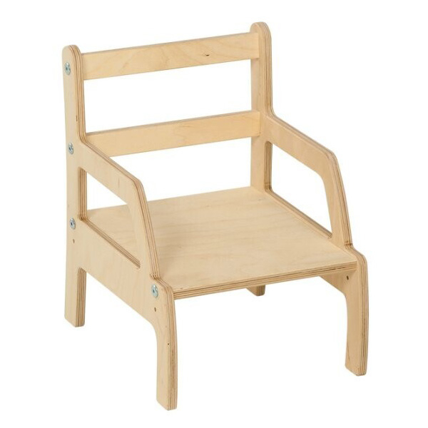 Chaise Montessori à bascule en bois avec Table 2 en 1