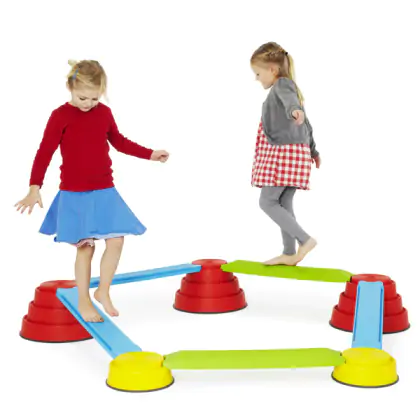 Parcours Equilibre enfant - Gonge Build n Balance Medium - Jeu d