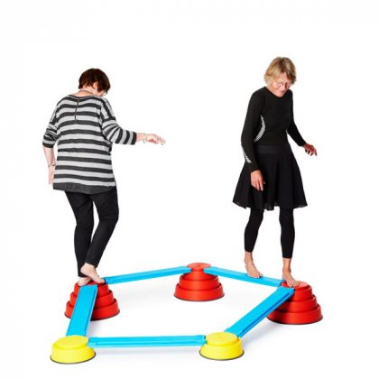 Parcours Equilibre enfant - Gonge Build n Balance Medium - Jeu d'Enfant ®