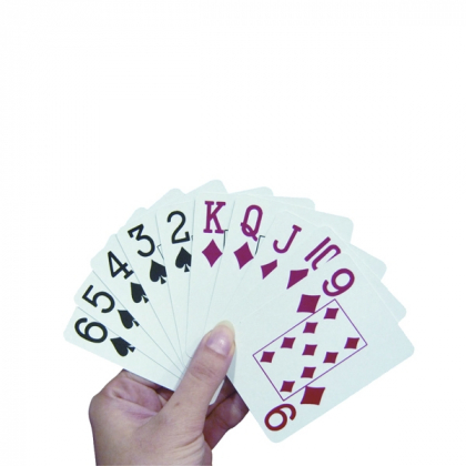 gemakkelijk Preek speler Speelkaarten - Groot logo - Normaal formaat – Senso-Care