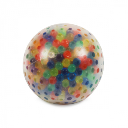 Balle antistress à bulles de gel colorées 