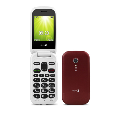 Mobiele telefoon 2404 2G - rood/wit