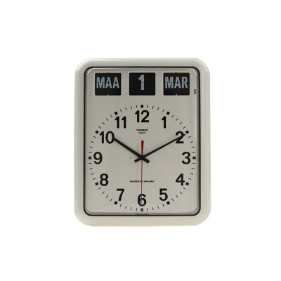 Horloge calendrier analogique grand format BQ-12A
