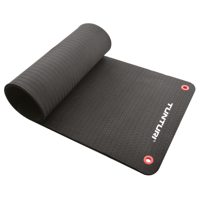 Tunturi TPE professional fitness mat 180 x 60 zwart