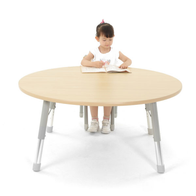 Table Owlaf, ronde, diamètre : 120 cm, réglable en hauteur