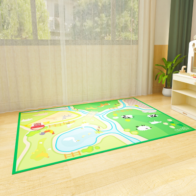 Tapis de Jeu À la Ferme