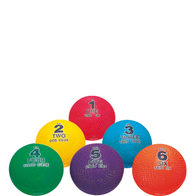 Cijferballen - Set van 6