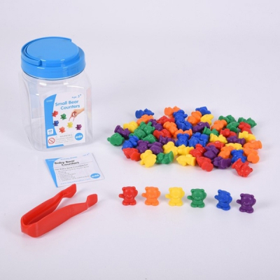 Kleine beertjes - Set van 60 - Kleine materialen om te tellen en sorteren