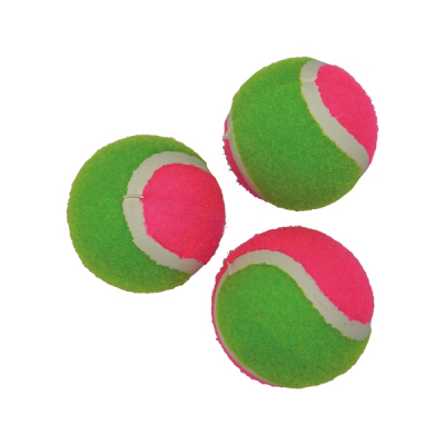 Lot de 3 balles de tennis soft