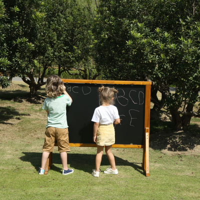 Krijtbord voor buiten - Kinderdagverblijf - Basisschool