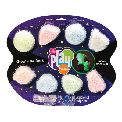 PlayFoam Glow in the Dark - Set van 8