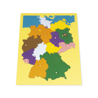 Carte Puzzle - Allemagne