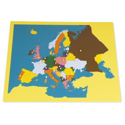 Carte Puzzle Europe