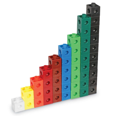 Learning Resources - Verbonden blokjes 2 x 2 x 2 - Snap Cubes - Set van 500