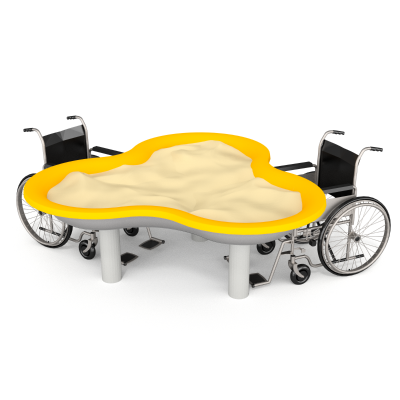 Table de Sable pour Enfants Handicapés